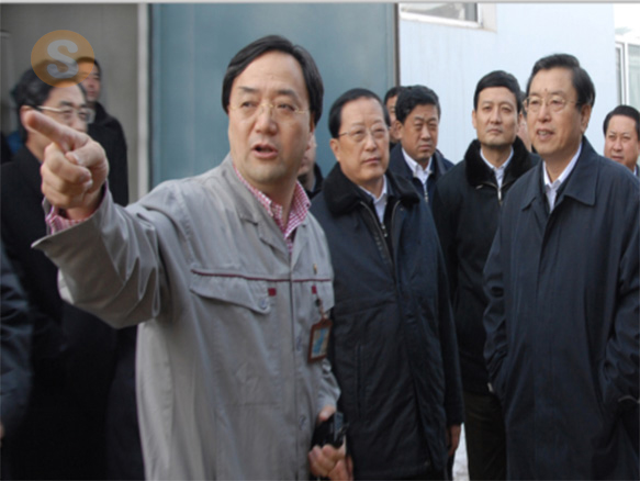 2012年3月21日中共中央政治局常委、全國(guó)人大常委會(huì)委員長(zhǎng)張德江同志（時(shí)任國(guó)務(wù)院副總理）蒞臨公司視察